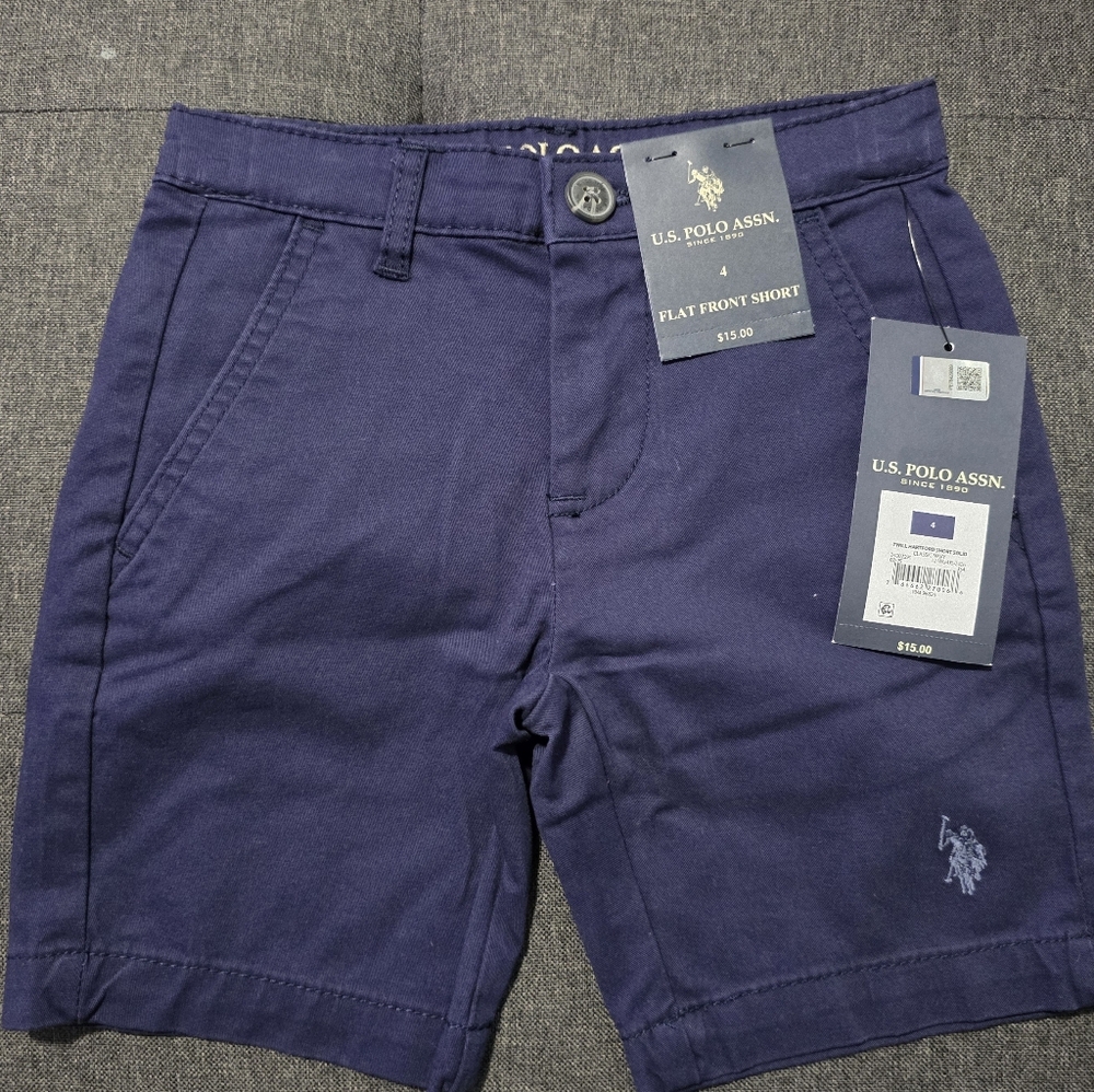 U.S. Polo Assn. Men's Dark Blue Shorts